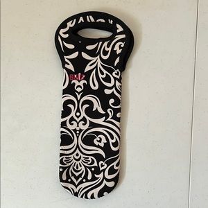 Built Black and White Wine Tote